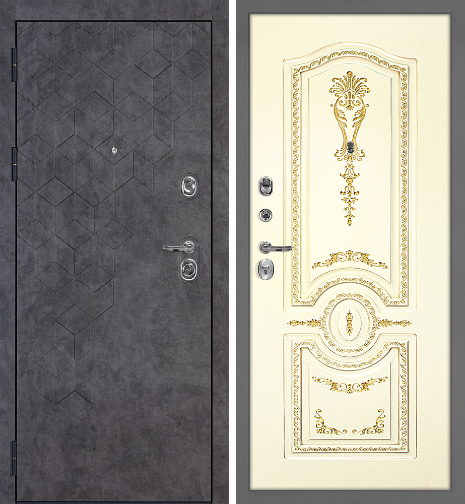 Дверь Тетра-126/Смальта-11  /  2050 х 860 правое 