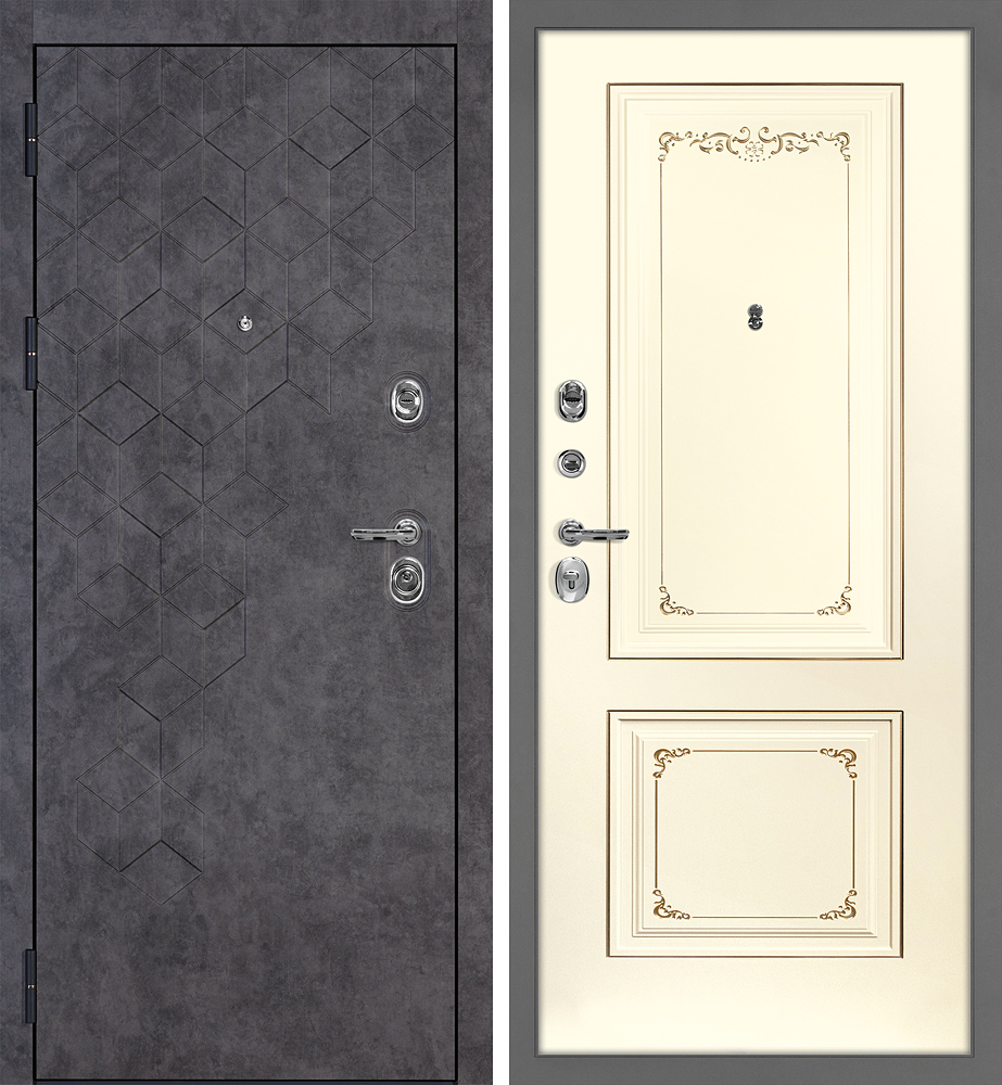 Дверь Тетра-126/Смальта-14  /  2050 х 860 правое 