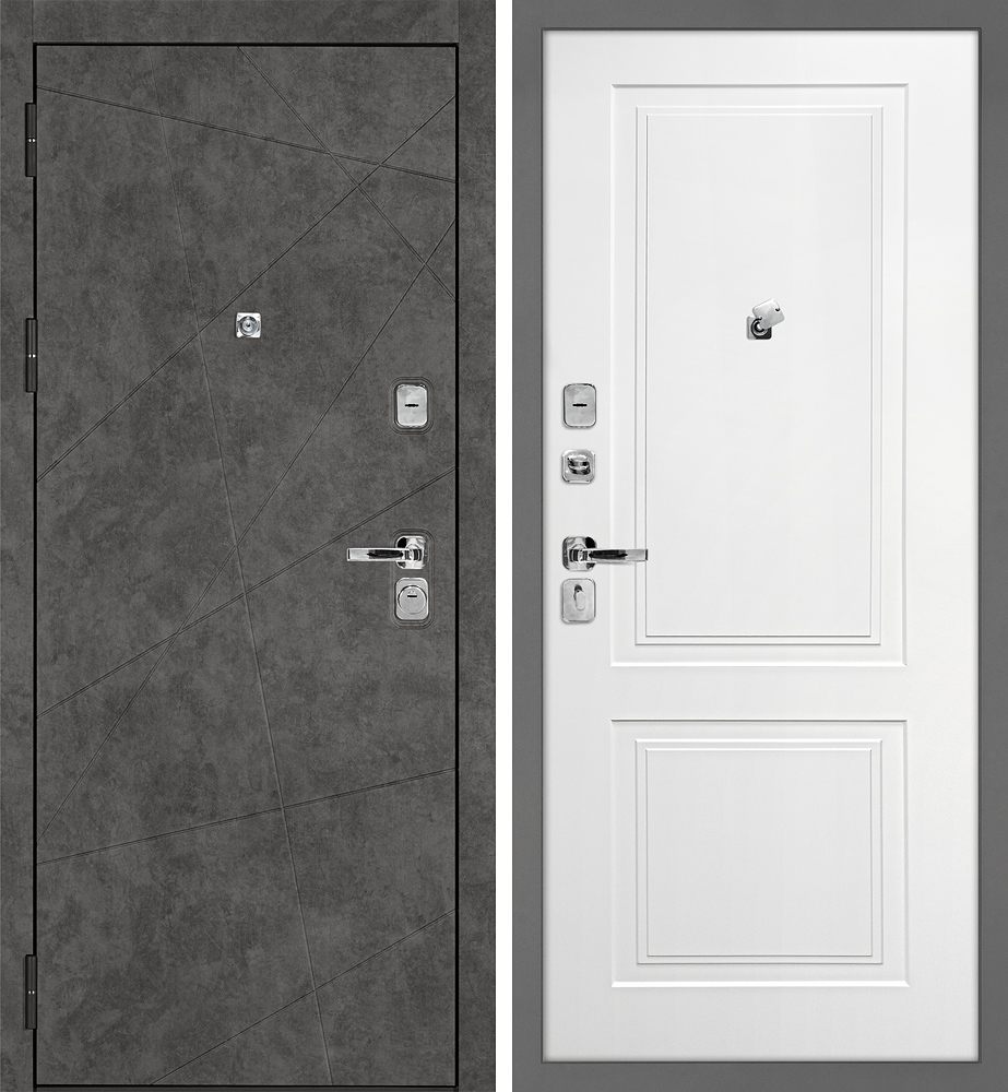 Дверь Урбан-127/Smalta-Line 04  /  2050 х 880 правое 