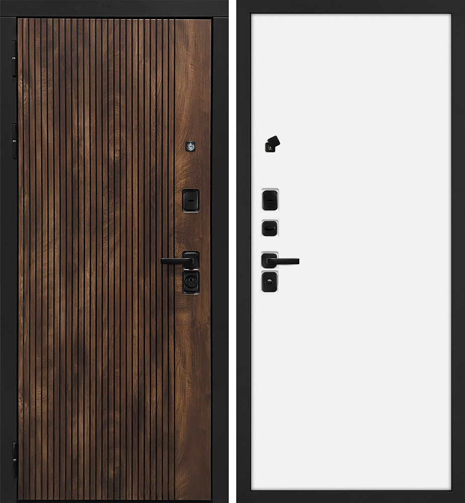 Дверь Лофт-1/Гладкая  /  2050 х 860 правое 