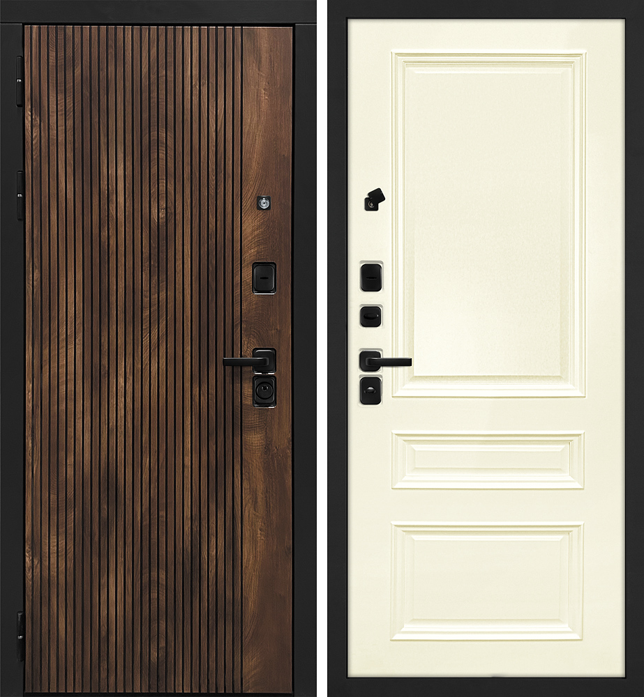 Дверь Лофт-1/Смальта-06  /  2050 х 960 правое 