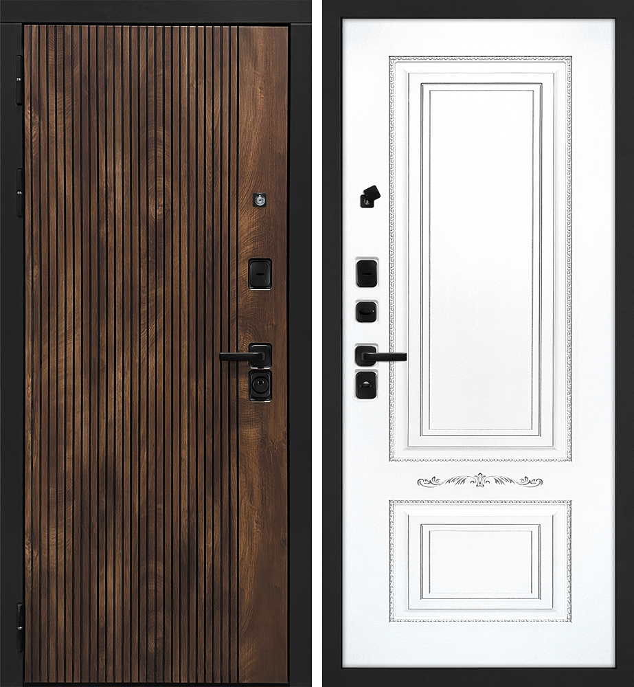 Дверь Лофт-1/Смальта-04  /  2050 х 960 левое 