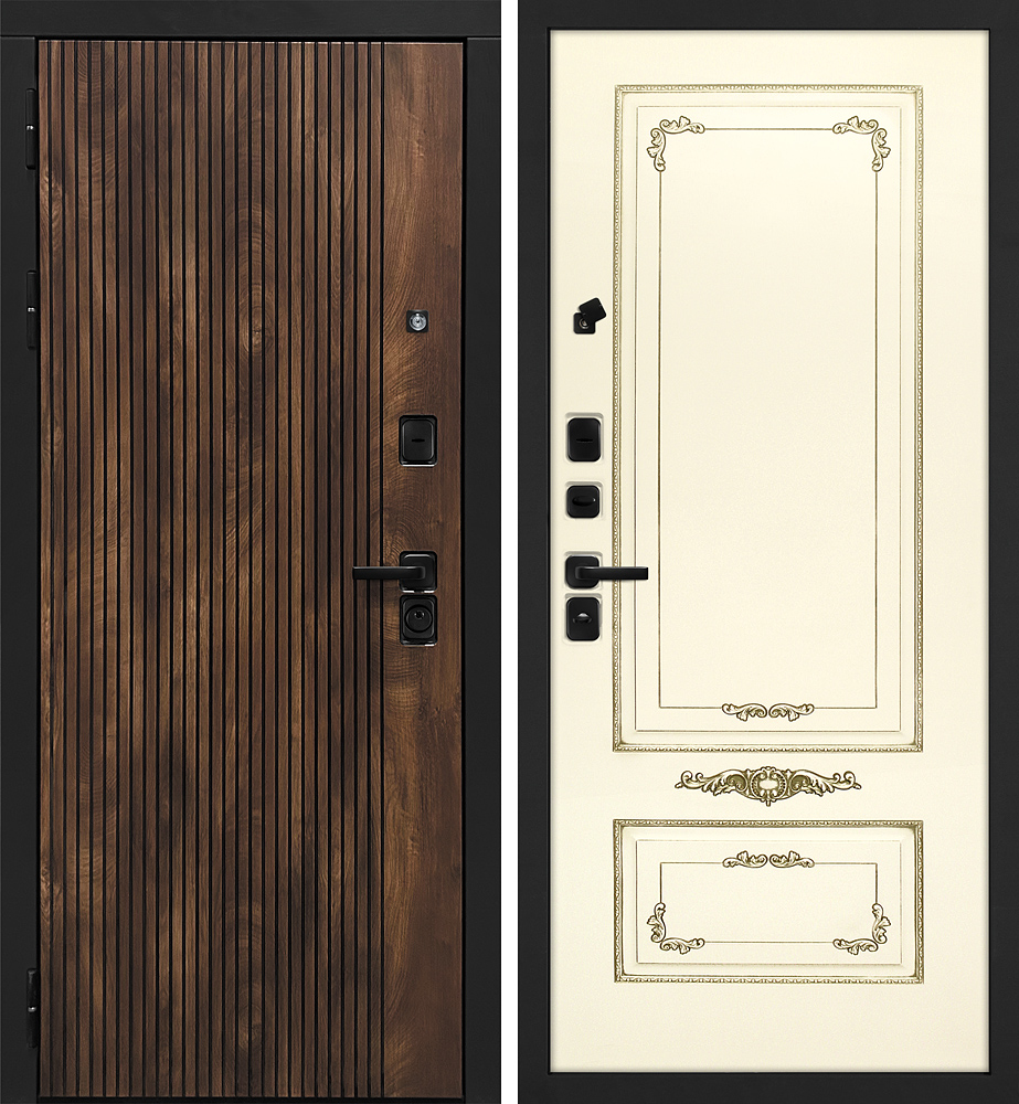 Дверь Лофт-1/Смальта-09  /  2050 х 960 левое 