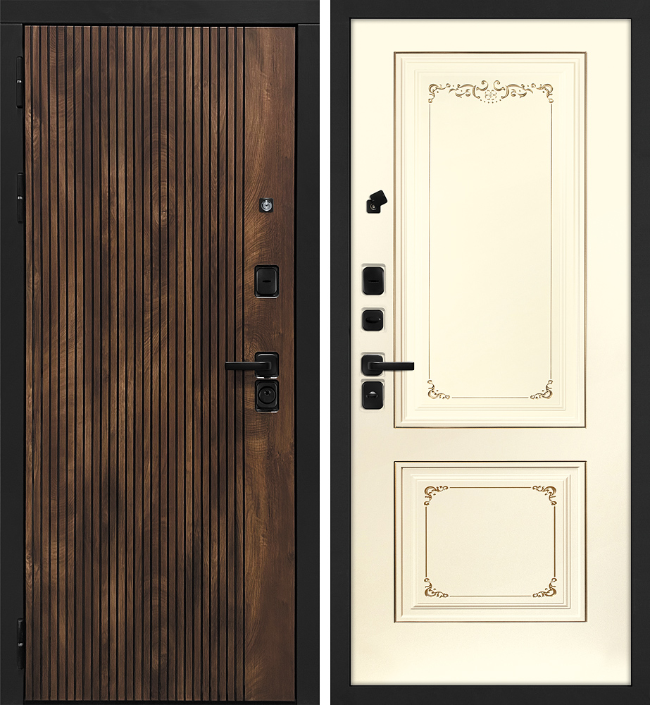 Дверь Лофт-1/Смальта-14  /  2050 х 960 левое 