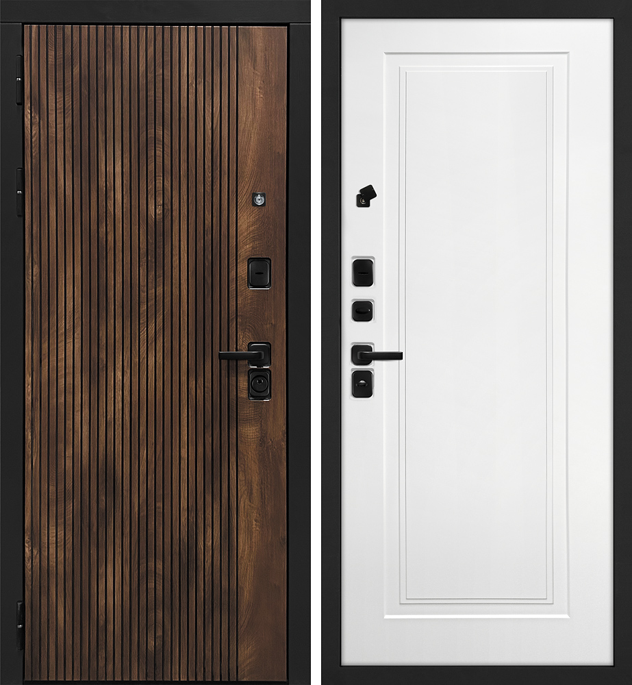 Дверь Лофт-1/Смальта-Лайн 06  /  2050 х 960 правое 