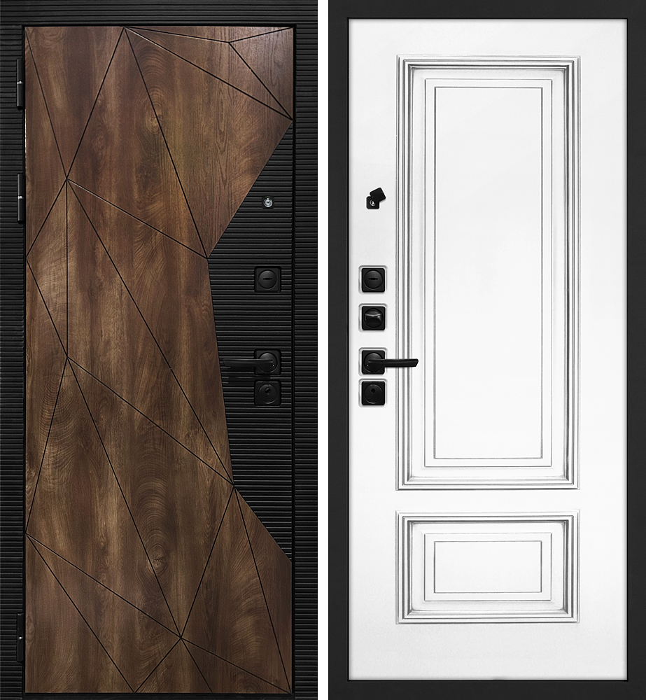 Дверь Лофт-2/ Смальта 08  /  2050 х 860 правое 