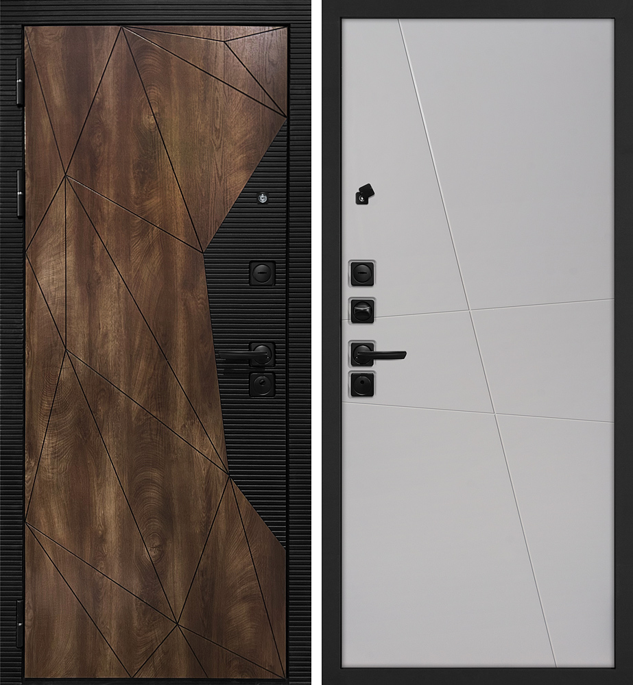 Дверь Лофт-2/ Смальта-Лайн 02  /  2050 х 860 правое 