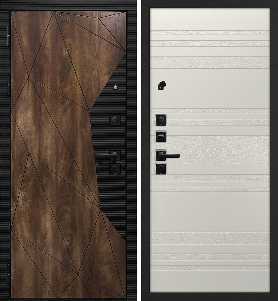 Дверь Лофт-2/ Комбо 01  /  2050 х 860 правое 