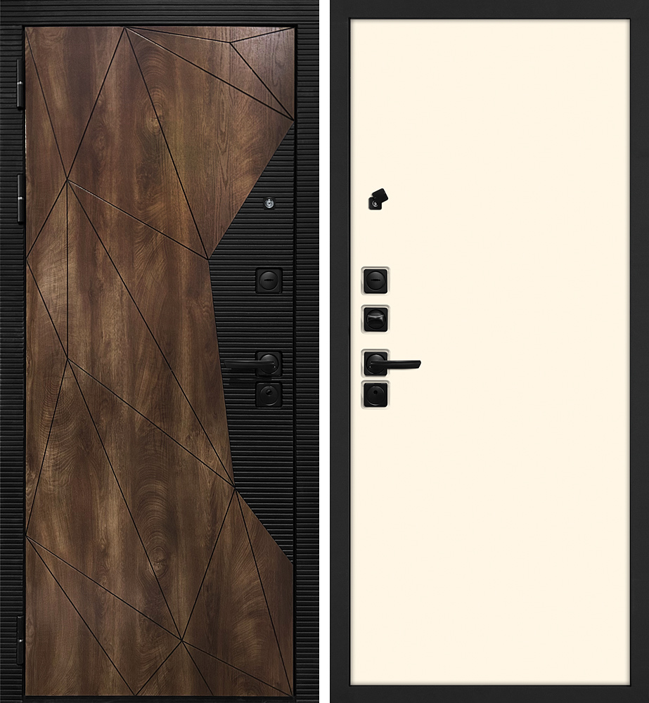 Дверь Лофт-2/Гладкая  /  2050 х 960 левое 