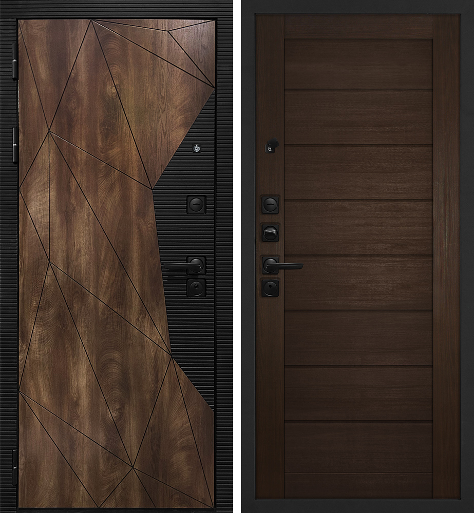 Дверь Лофт-2/ ТЕХНО-708  /  2050 х 960 правое 