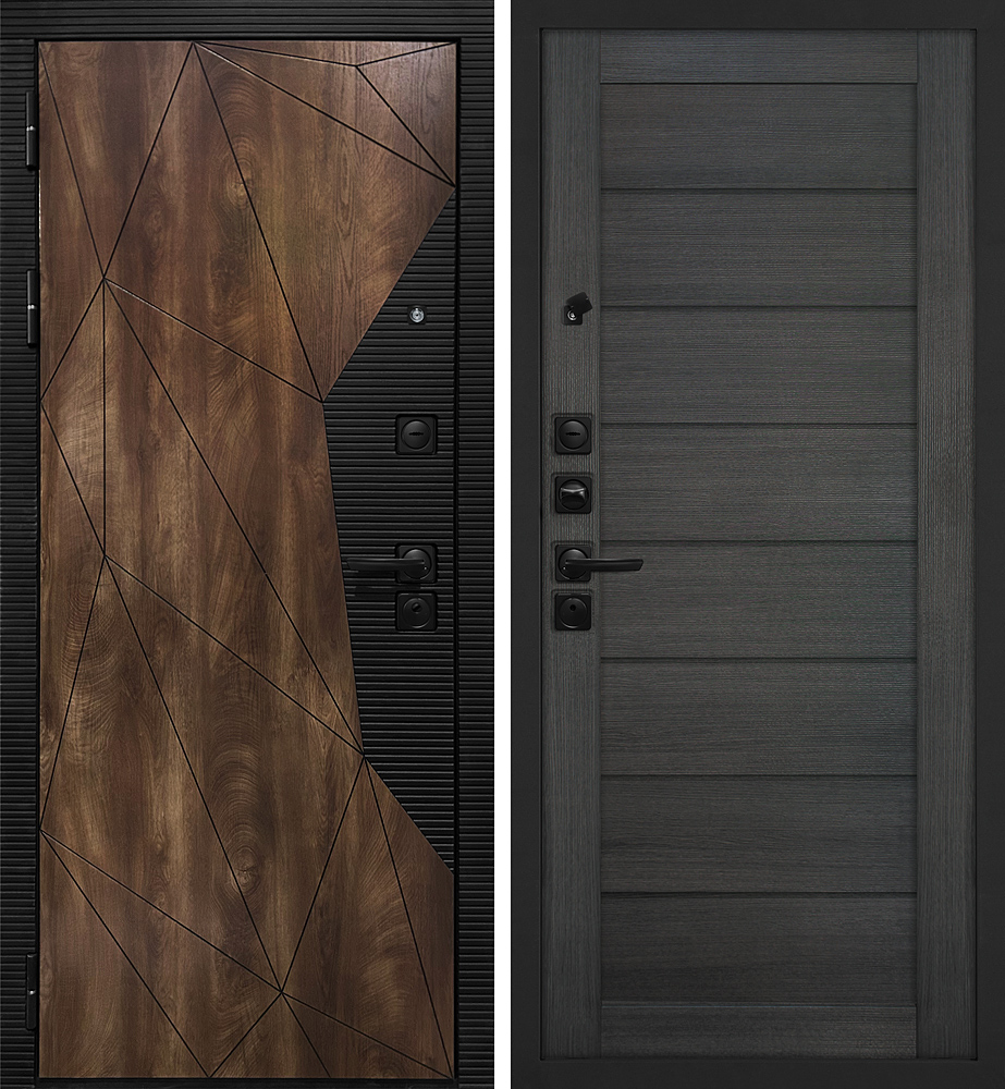 Дверь Лофт-2/ ТЕХНО-708  /  2050 х 960 правое 