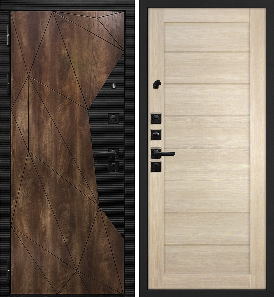 Дверь Лофт-2/ ТЕХНО-708  /  2050 х 960 левое 