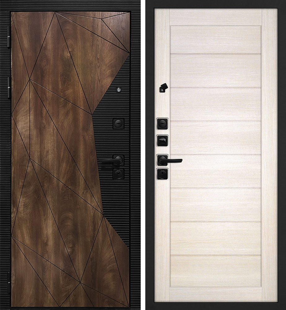 Дверь Лофт-2/ ТЕХНО-708  /  2050 х 860 правое 