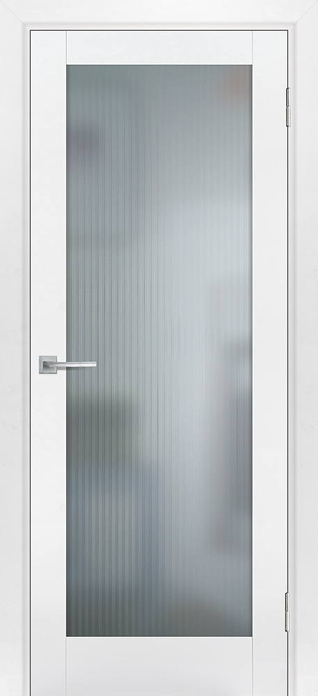 Двери ЭКОШПОН, ПВХ PROFILO PORTE PSE-25 со стеклом Белоснежный размер 200 х 90 см. артикул F0000108055