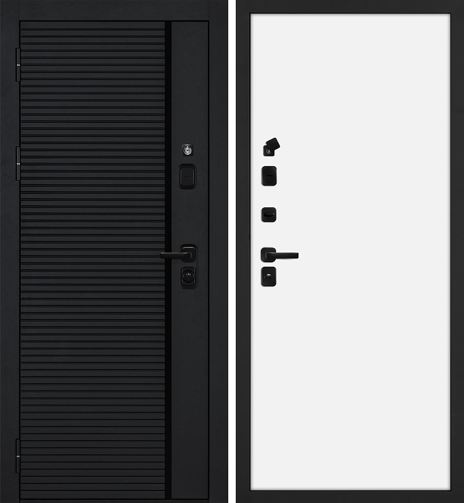 Дверь Галактика-173/INVISIBLE  /  2050 х 980 левое 