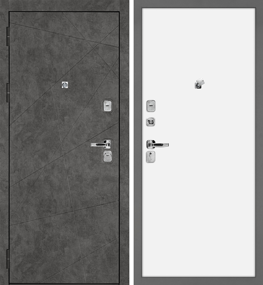 Дверь Урбан-127/INVISIBLE  /  2050 х 980 левое 