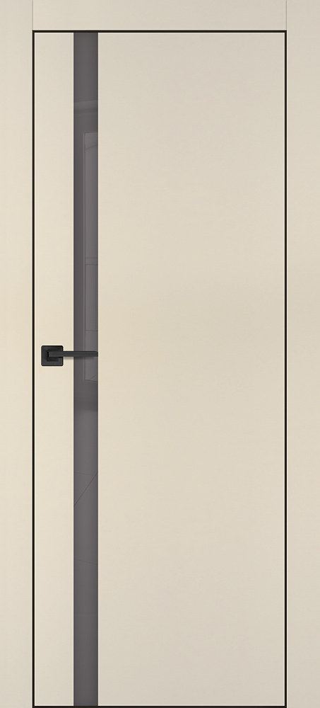 Дверь PX-8  черная кромка с 4-х ст....