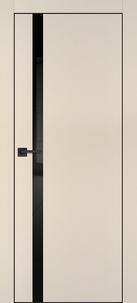 Дверь PX-8  черная кромка с 4-х ст....