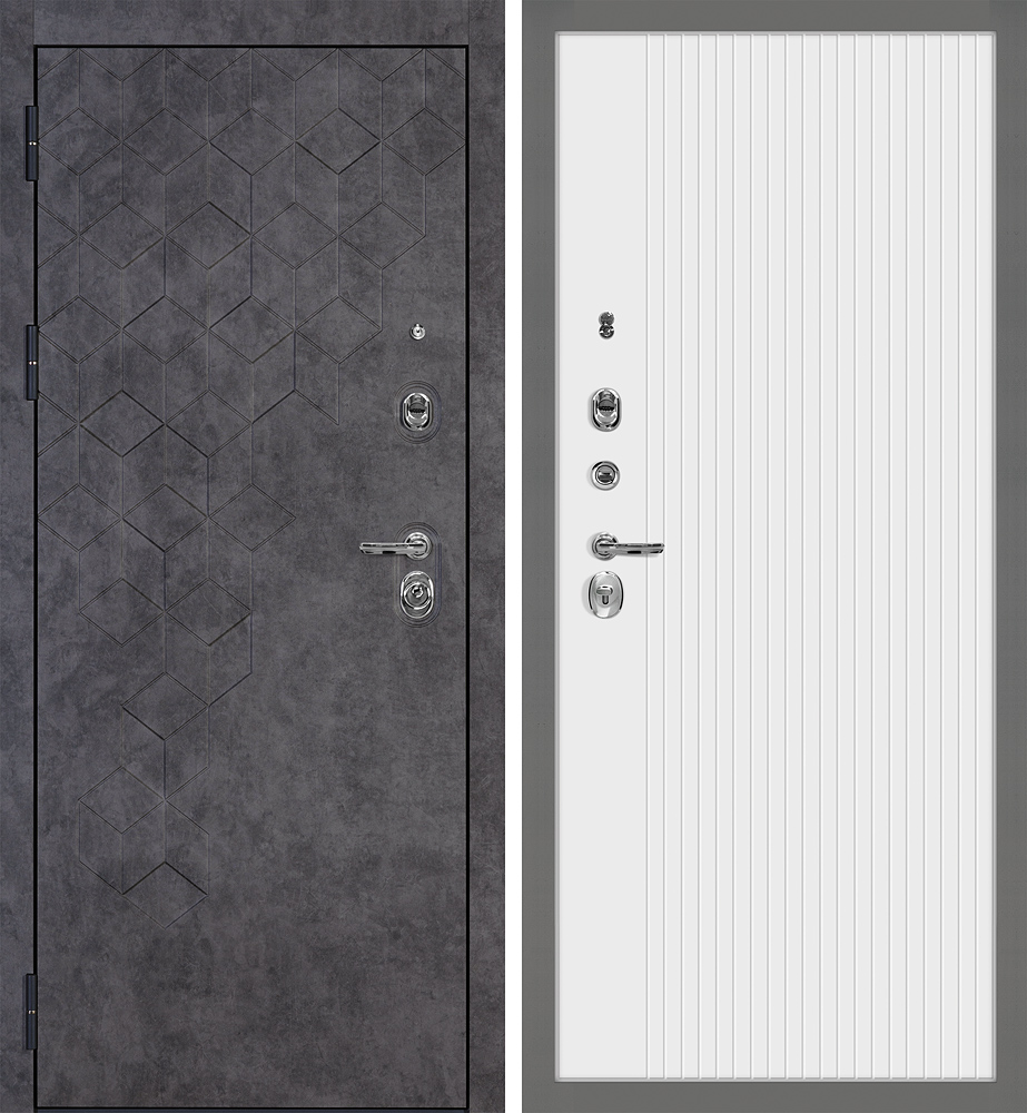 Дверь Тетра-126/PR-197  /  2050 х 980 правое 