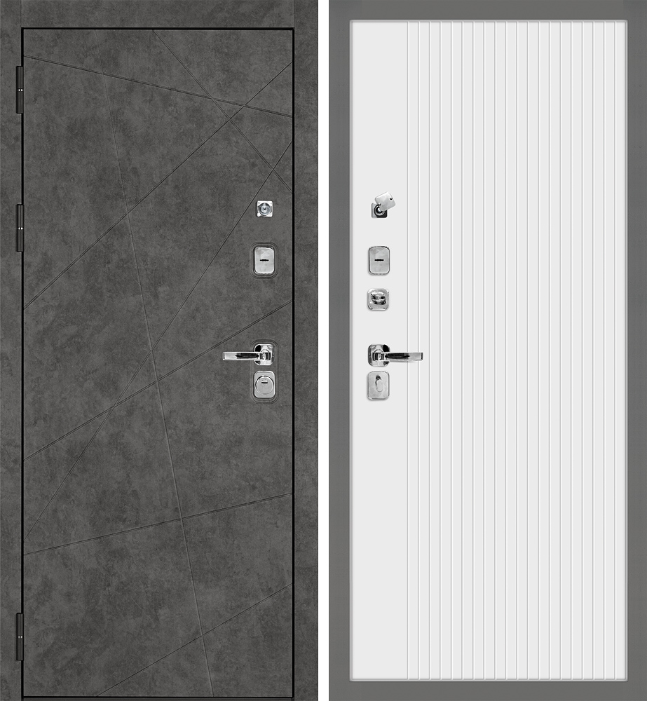 Дверь Урбан-127/PR-197  /  2050 х 980 левое 