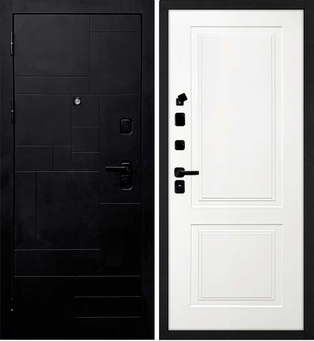 Дверь Лабиринт-201/Смальта-Лайн 04  /  2050 х 980 правое 