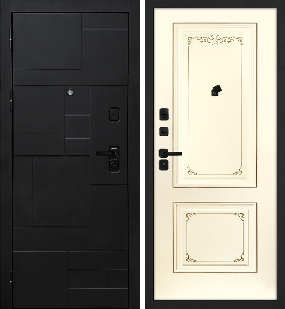 Дверь Лабиринт-201/Смальта-14  /  2050 х 860 правое 