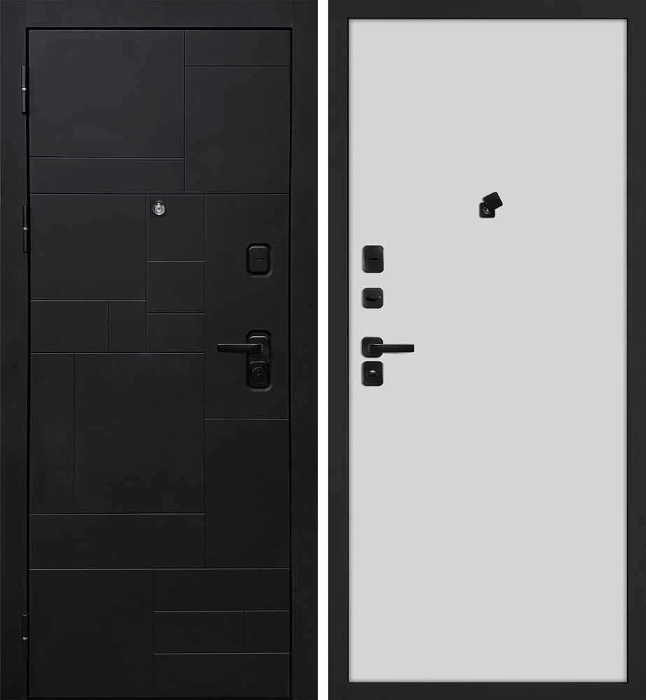 Дверь Лабиринт-201/Гладкая  /  2050 х 980 правое 