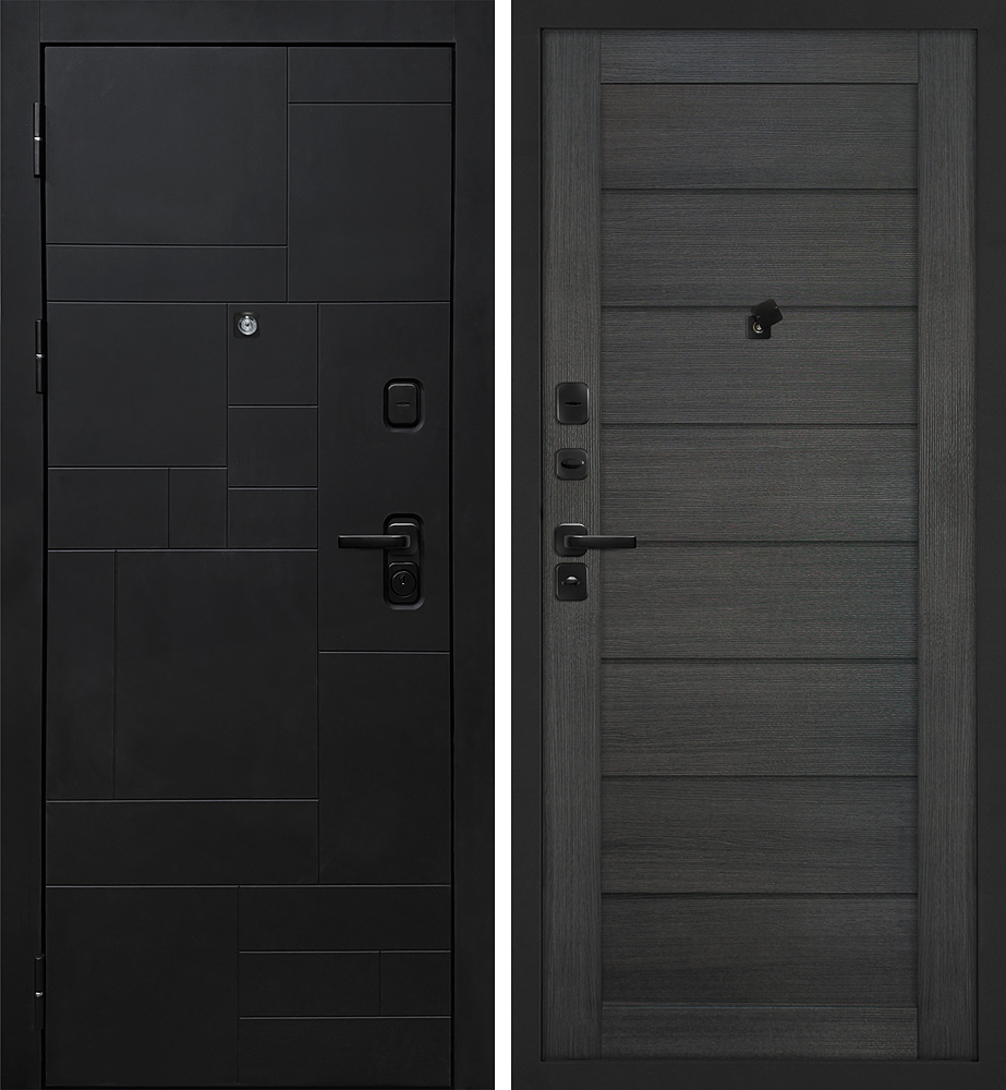 Дверь Лабиринт-201/ТЕХНО-708  /  2050 х 860 правое 