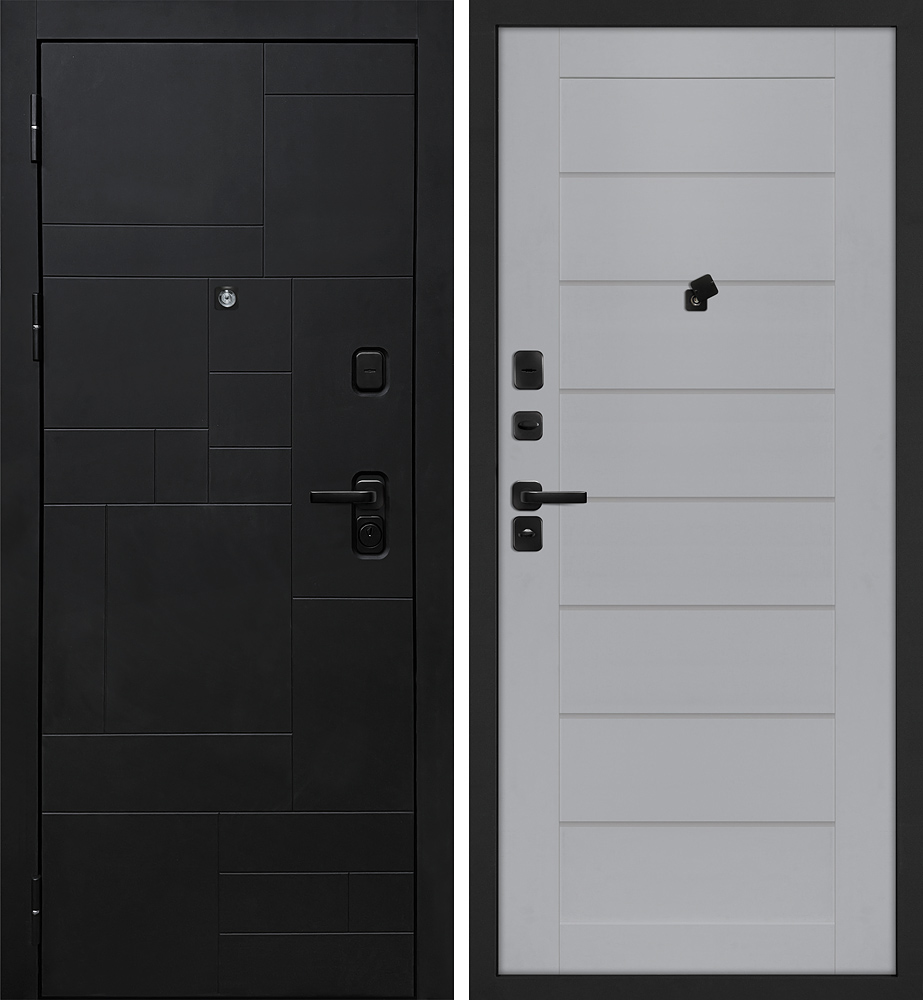 Дверь Лабиринт-201/ТЕХНО-708  /  2050 х 860 правое 