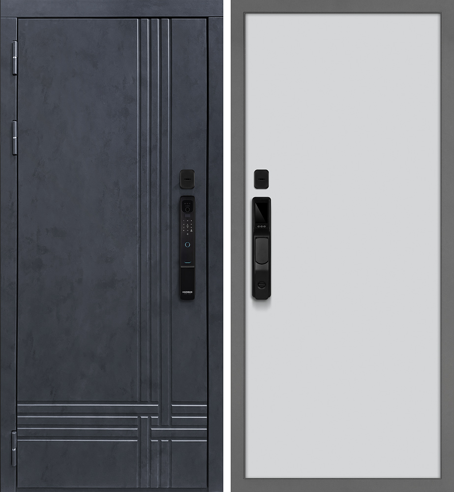Дверь Осло смарт/Гладкая  /  2050 х 960 левое 