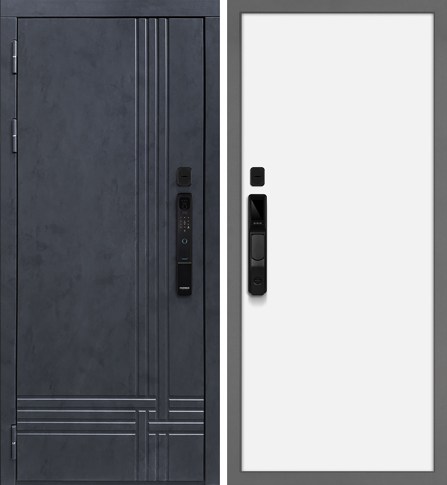 Дверь Осло смарт/Гладкая  /  2050 х 960 левое 