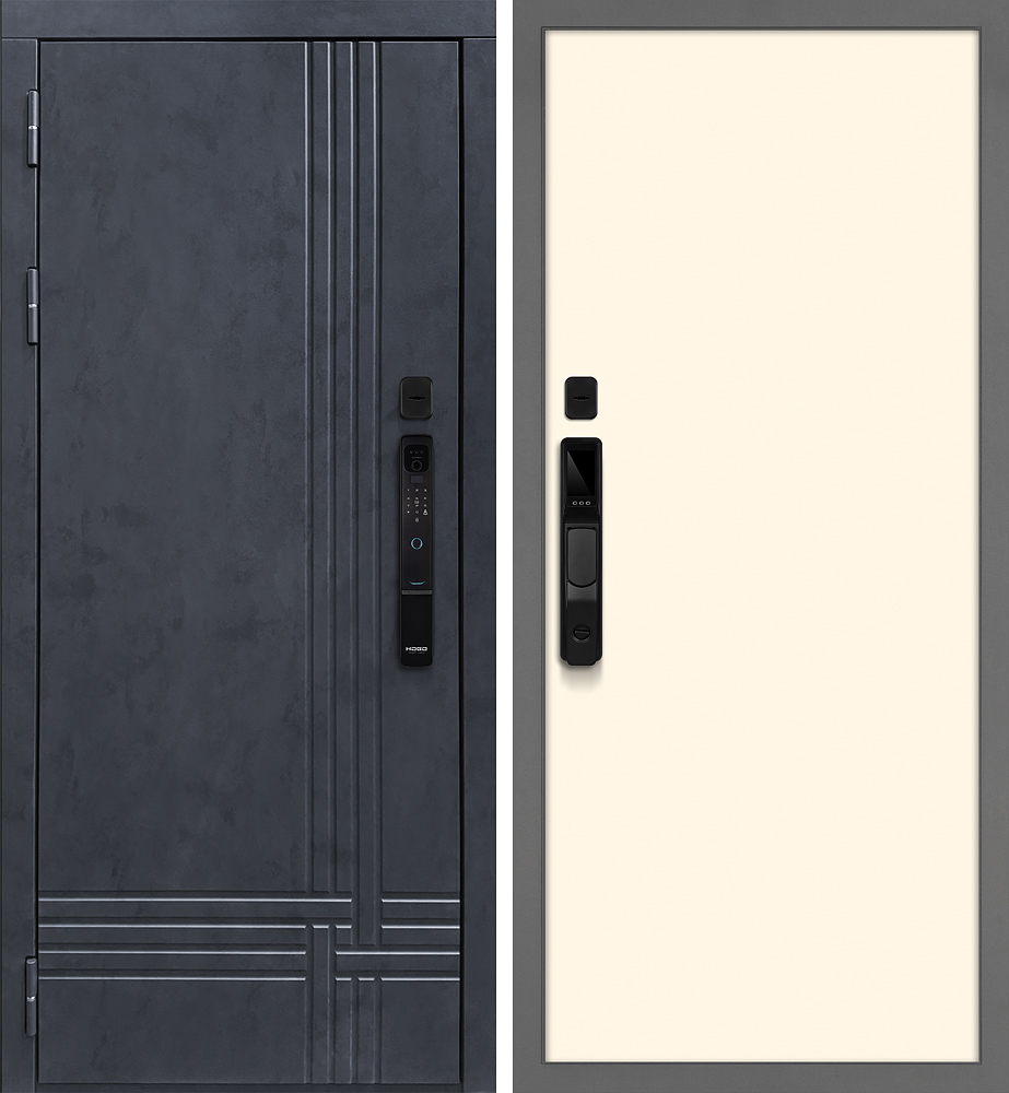 Дверь Осло смарт/Гладкая  /  2050 х 960 левое 