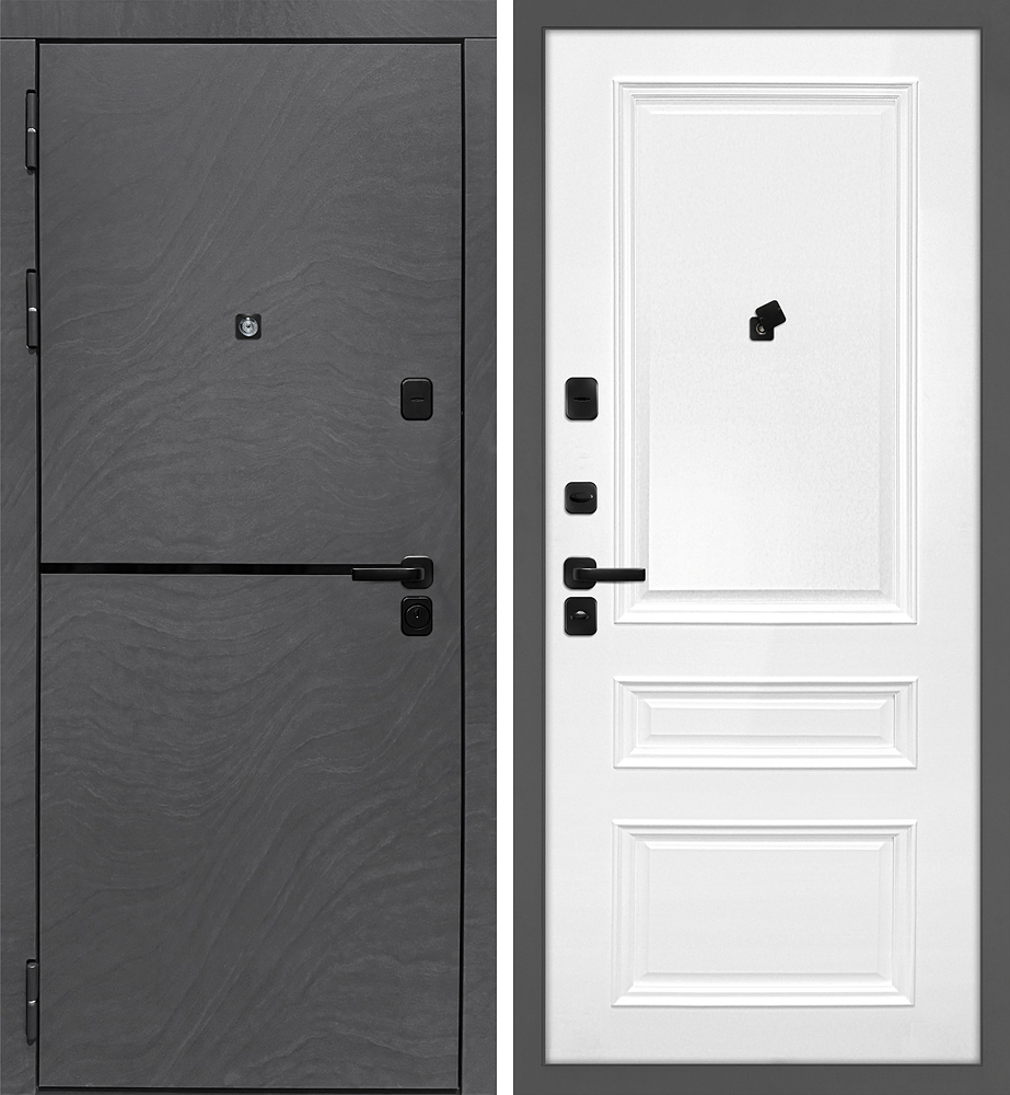 Дверь Горизонт/Смальта 06  /  2050 х 860 правое 