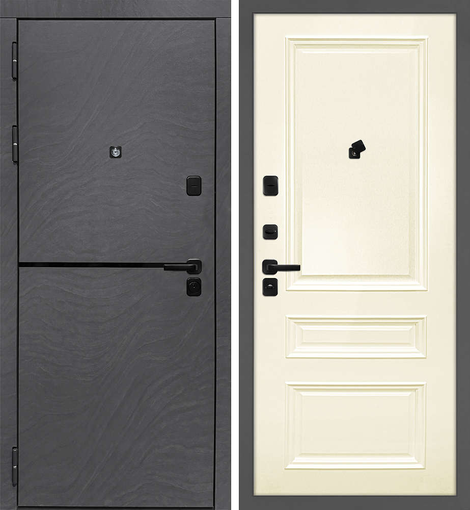 Дверь Горизонт/Смальта 06  /  2050 х 960 правое 