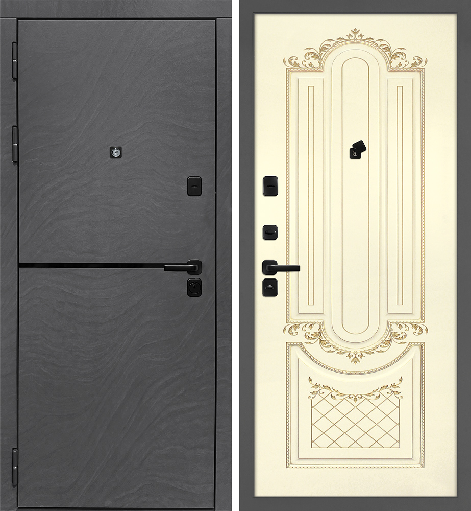 Дверь Горизонт/Смальта 13  /  2050 х 860 правое 