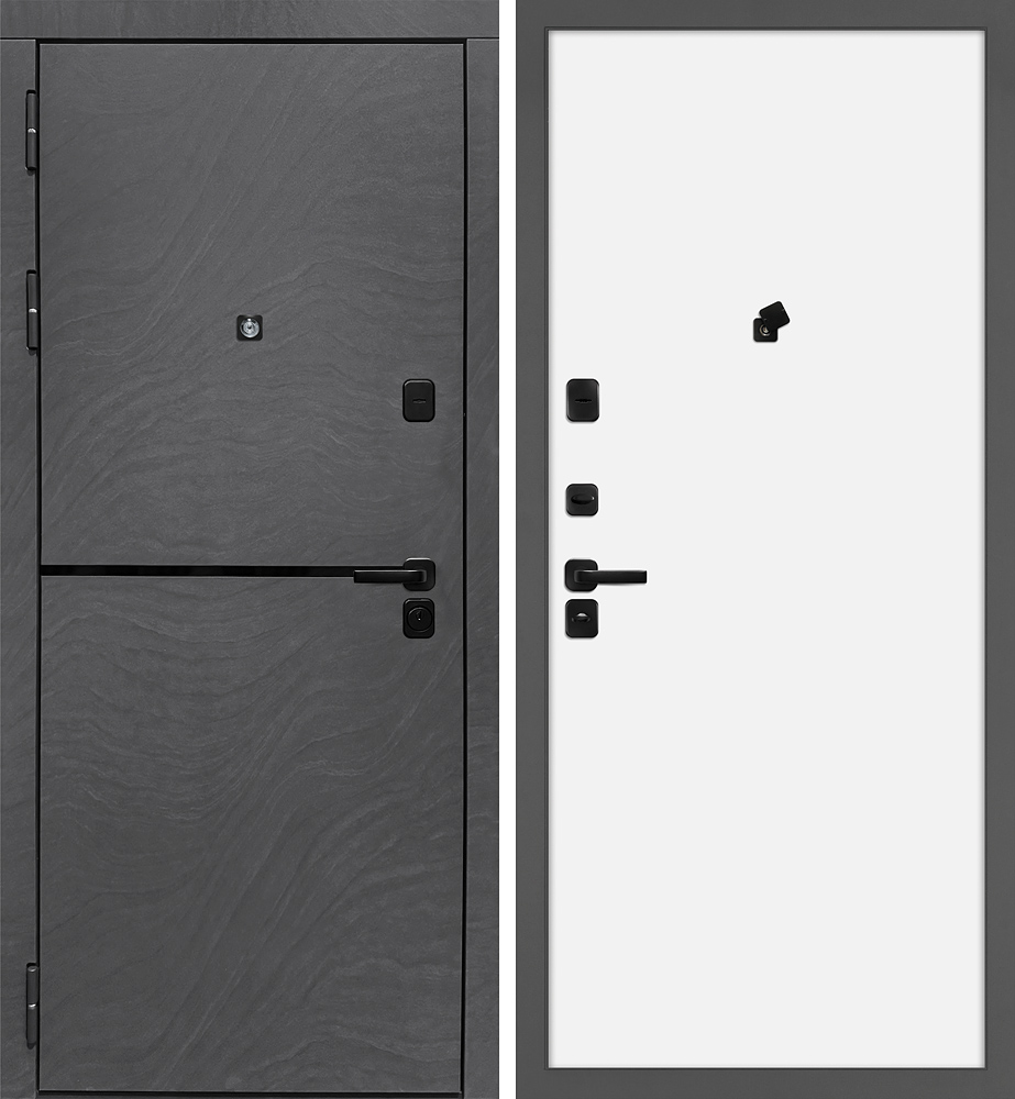 Дверь Горизонт/Гладкая  /  2050 х 860 правое 