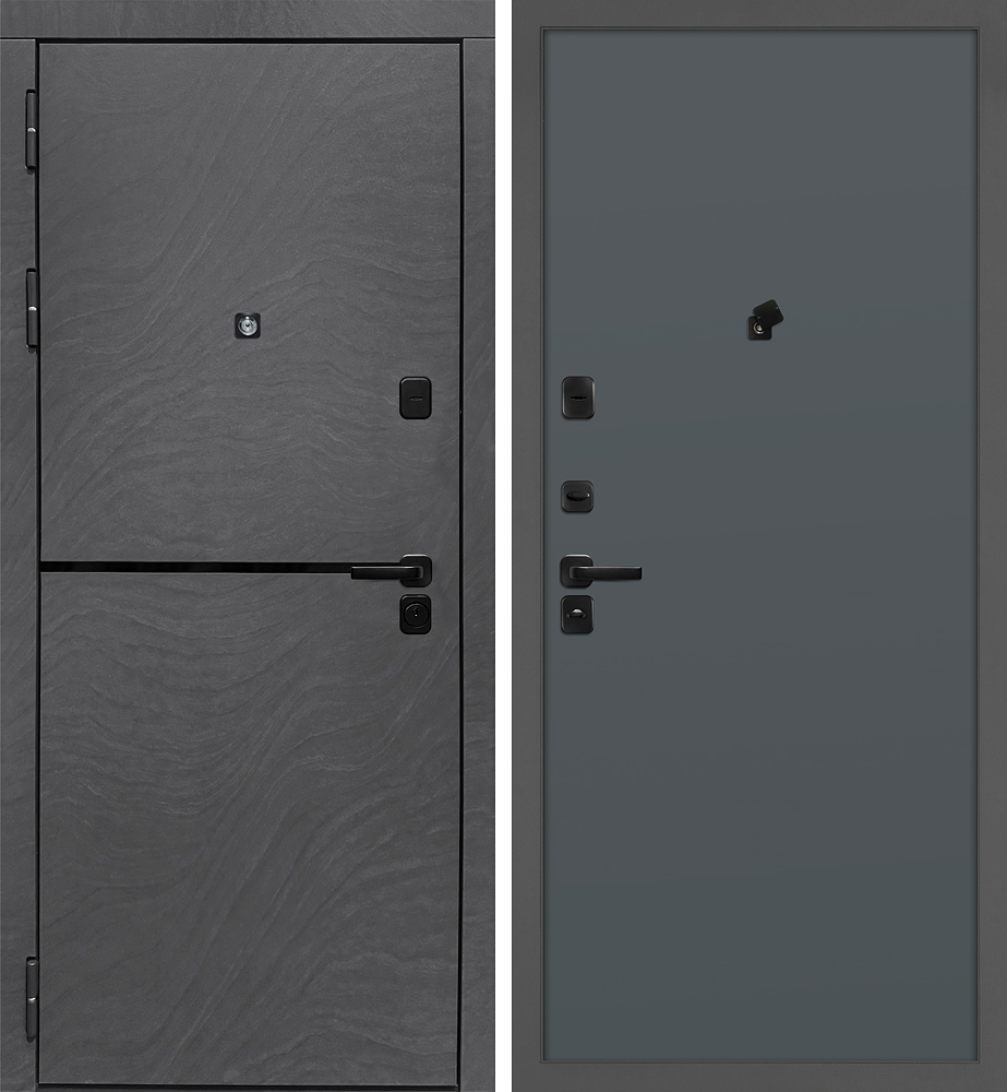 Дверь Горизонт/Гладкая  /  2050 х 960 правое 