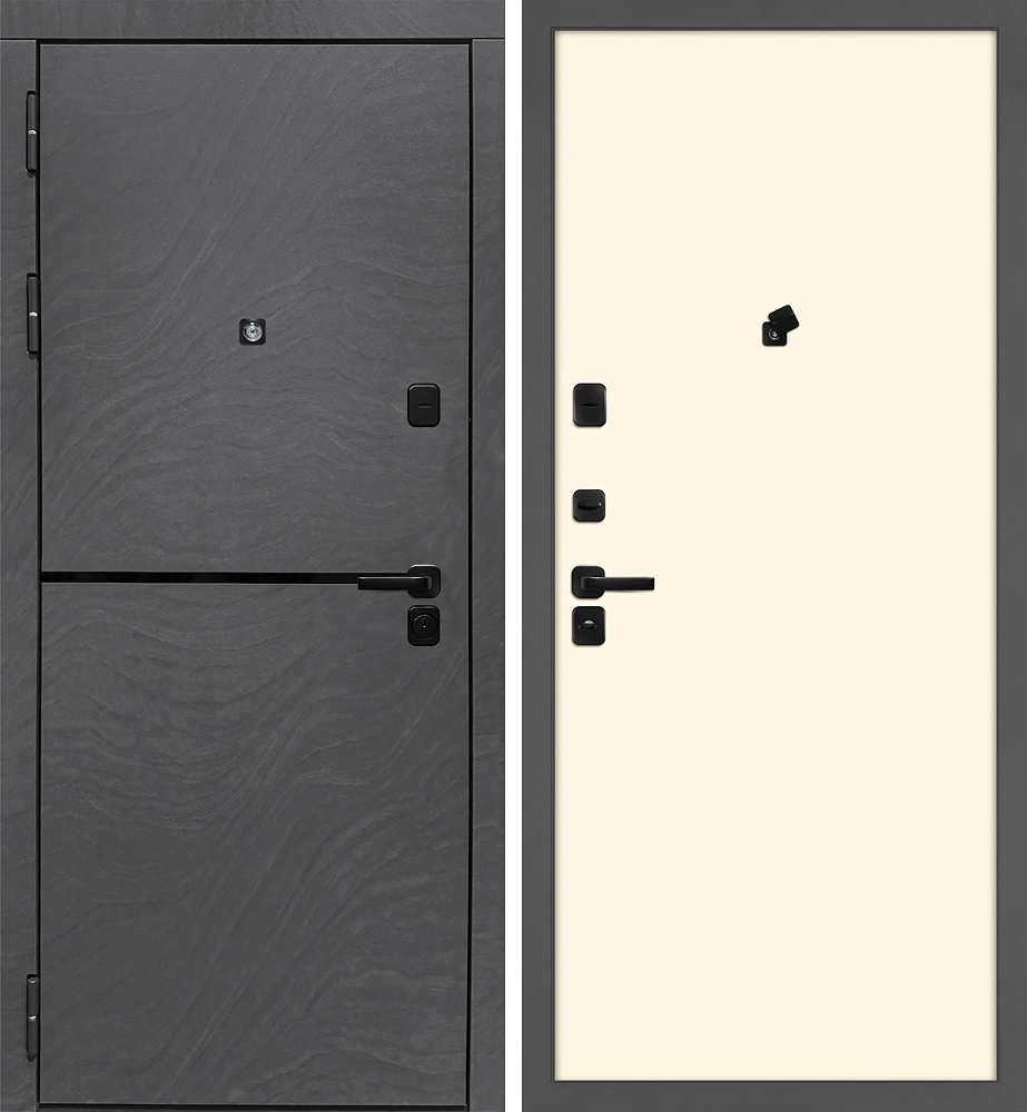 Дверь Горизонт/Гладкая  /  2050 х 960 правое 