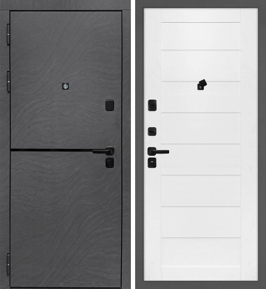 Дверь Горизонт/Техно 708  /  2050 х 860 правое 