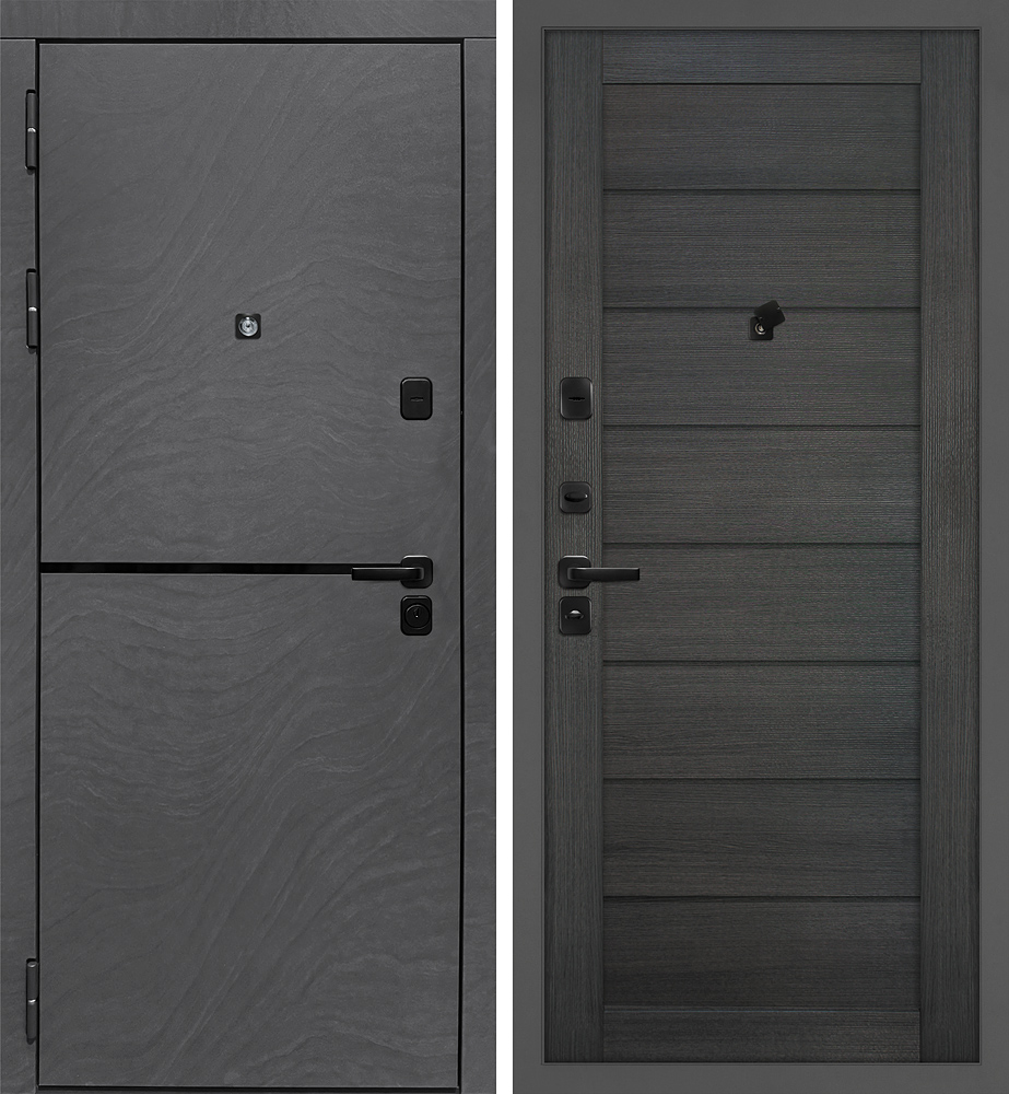 Дверь Горизонт/Техно 708  /  2050 х 860 правое 