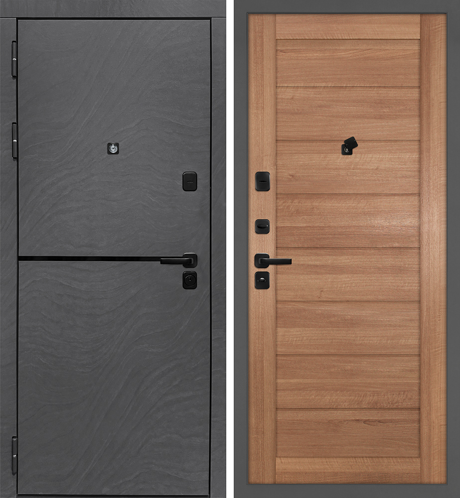 Дверь Горизонт/Техно 708  /  2050 х 960 правое 