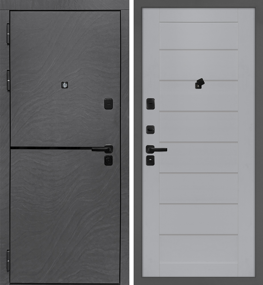 Дверь Горизонт/Техно 708  /  2050 х 860 правое 