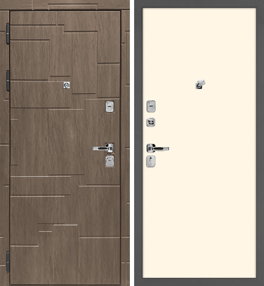 Дверь Домино/Гладкая  /  2050 х 960 левое 