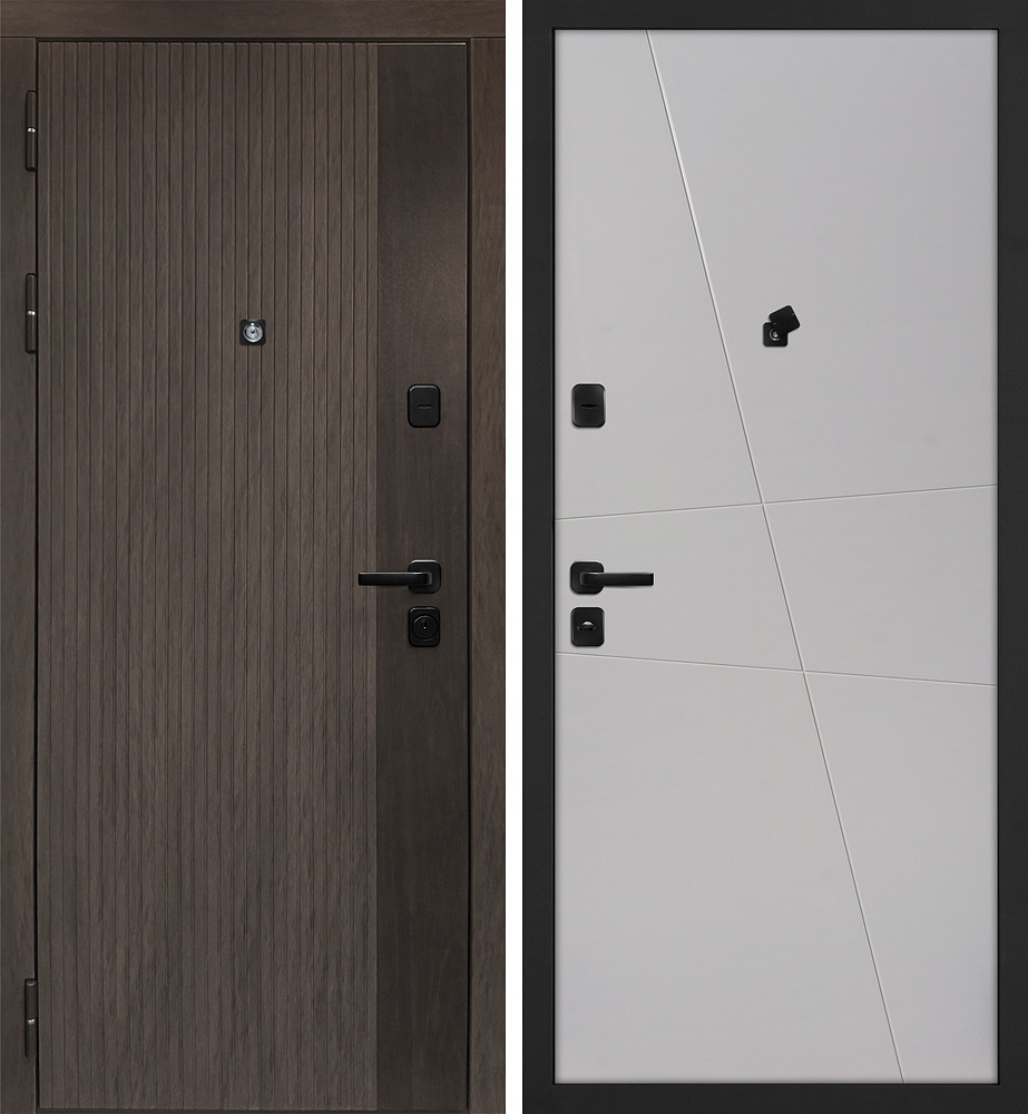 Дверь Вертикаль/Смальта-Лайн 02  /  2050 х 960 правое 