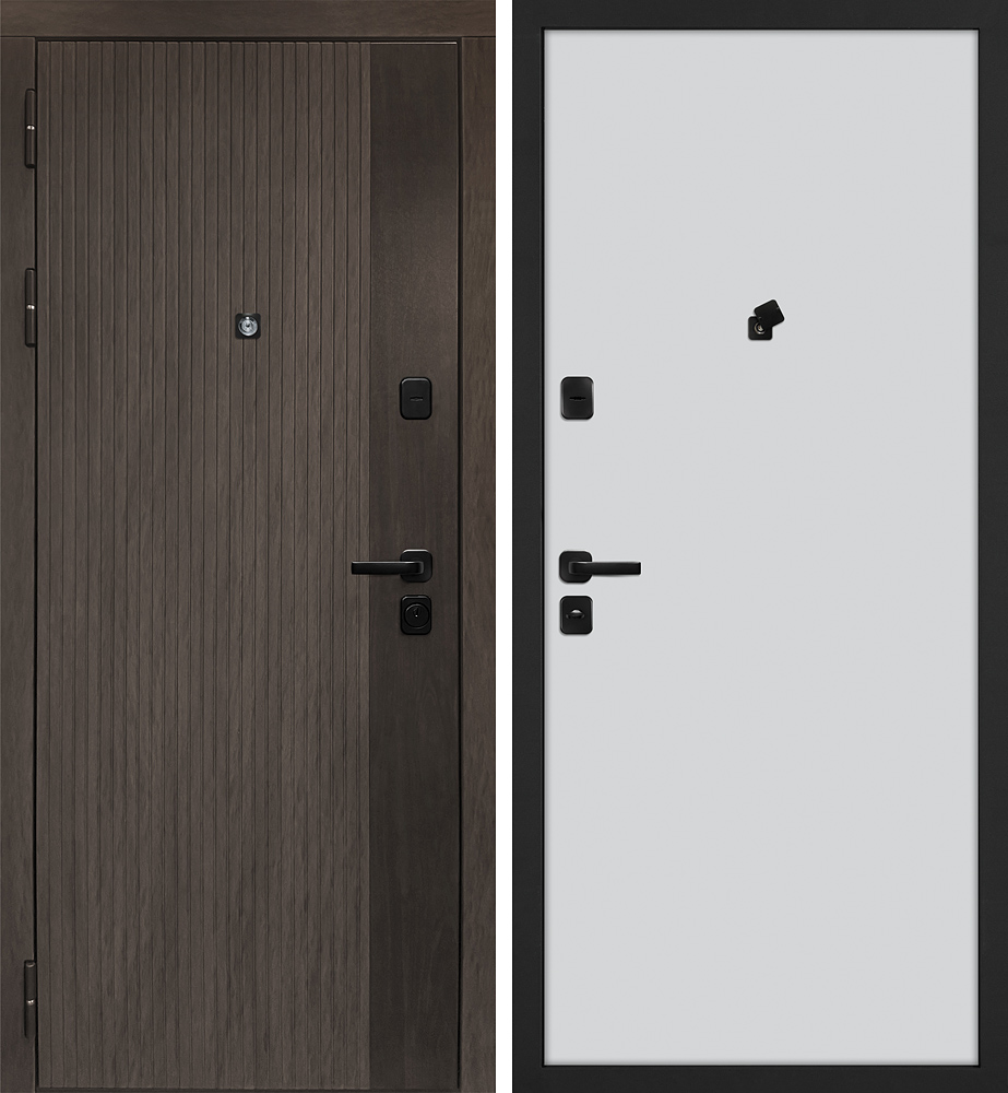 Дверь Вертикаль/Гладкая  /  2050 х 960 правое 