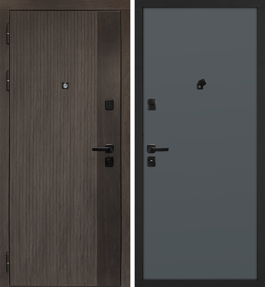 Дверь Вертикаль/Гладкая  /  2050 х 960 левое 