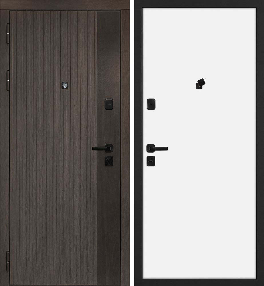 Дверь Вертикаль/Гладкая  /  2050 х 960 левое 