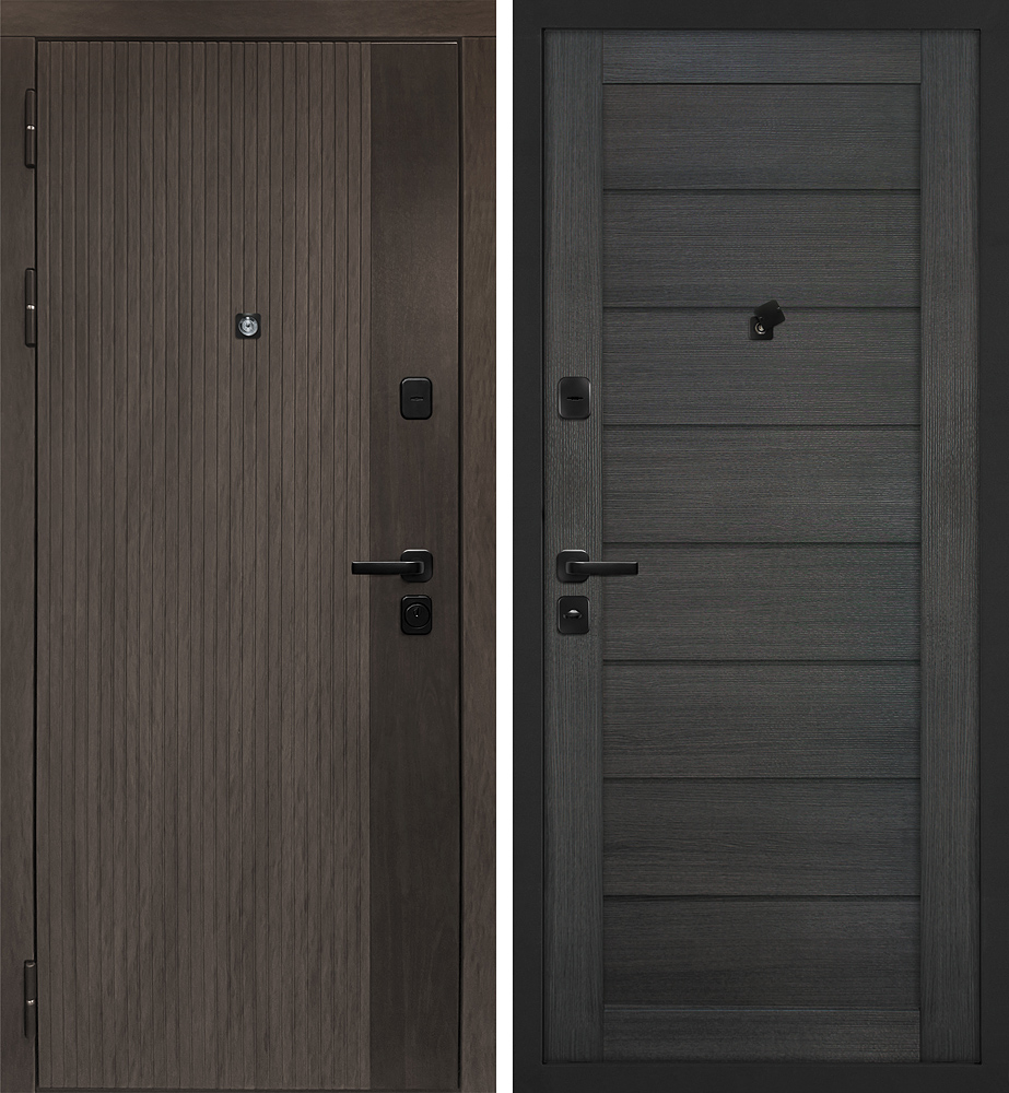 Дверь Вертикаль/Техно 708  /  2050 х 960 правое 