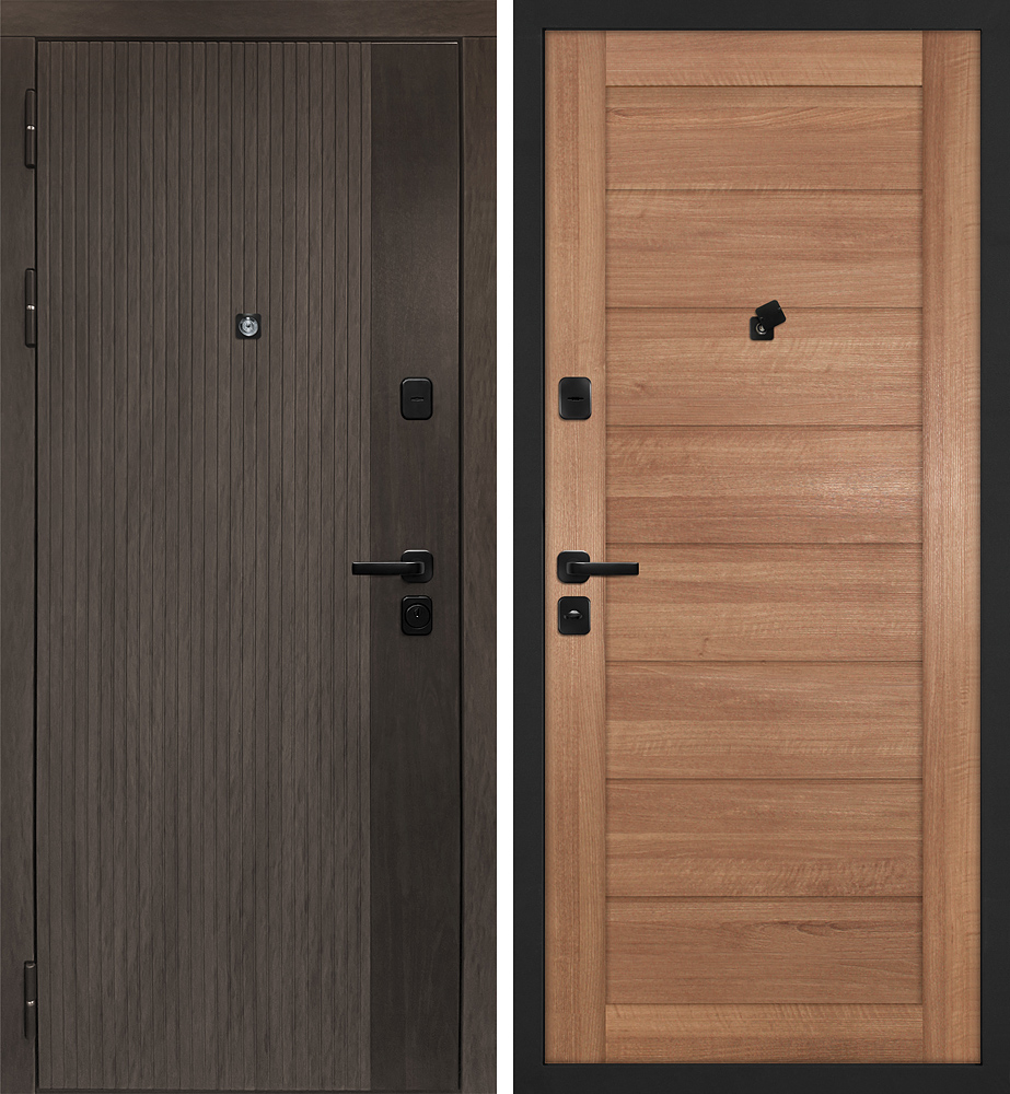 Дверь Вертикаль/Техно 708  /  2050 х 860 правое 