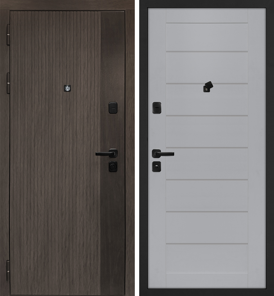 Дверь Вертикаль/Техно 708  /  2050 х 860 правое 